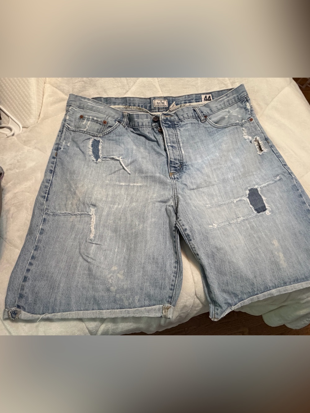 Old Navy Light Blue Denim Shorts size 44